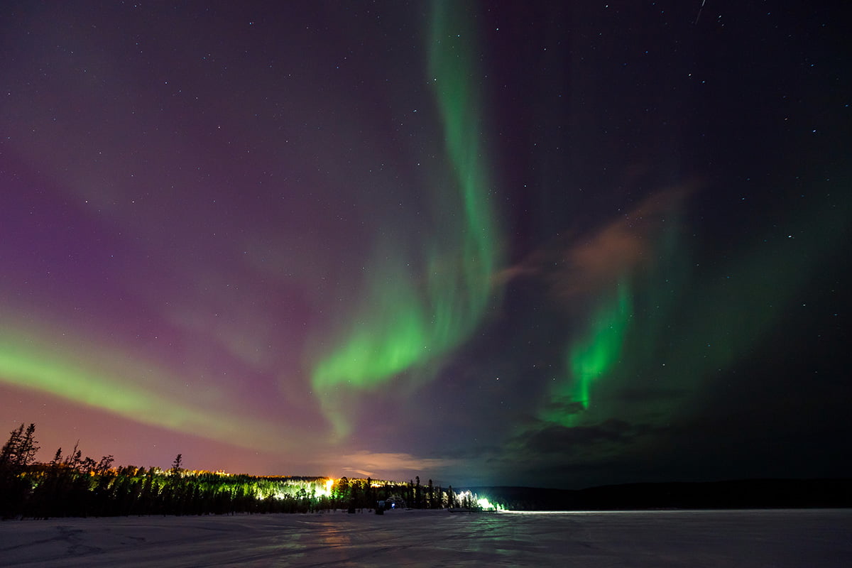 Het Noorderlicht in IJsland