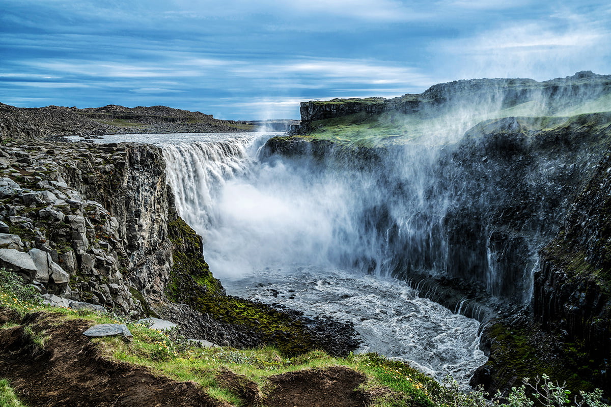 De Dettifoss waterval in IJsland