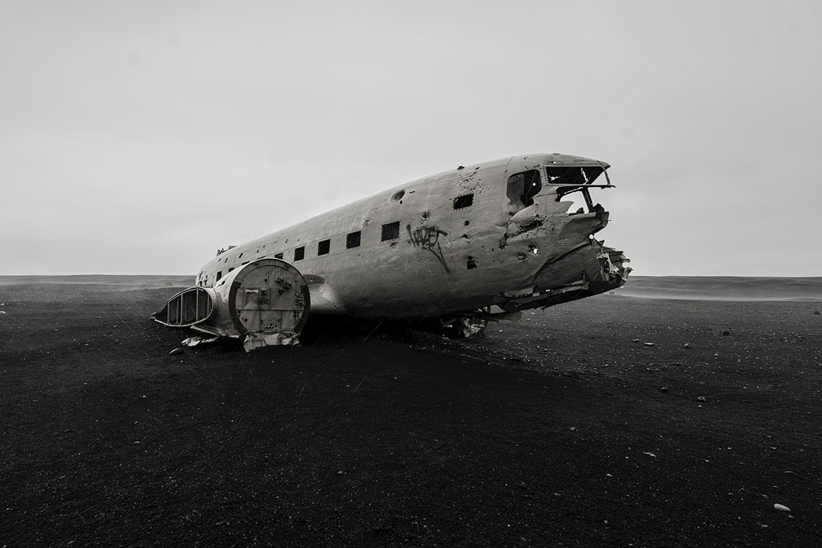 Sólheimasandur DC-3 vliegtuigwrak