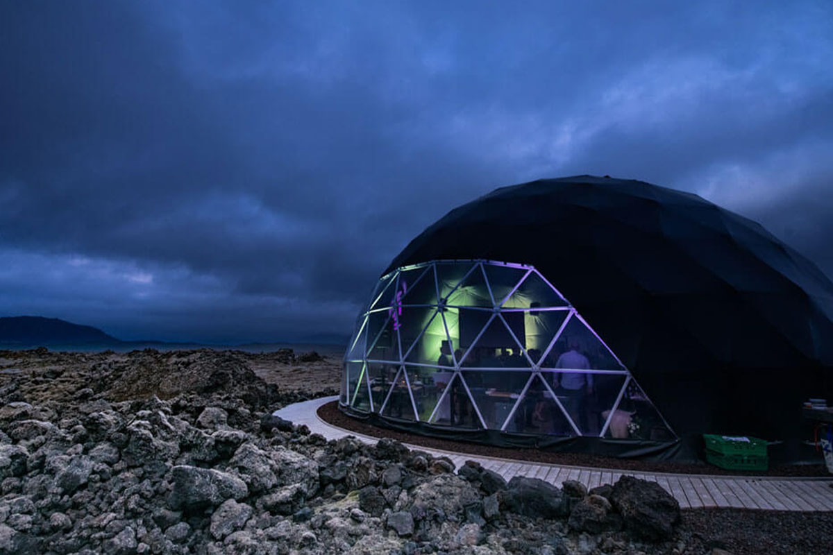 Aurora Basecamp in IJsland