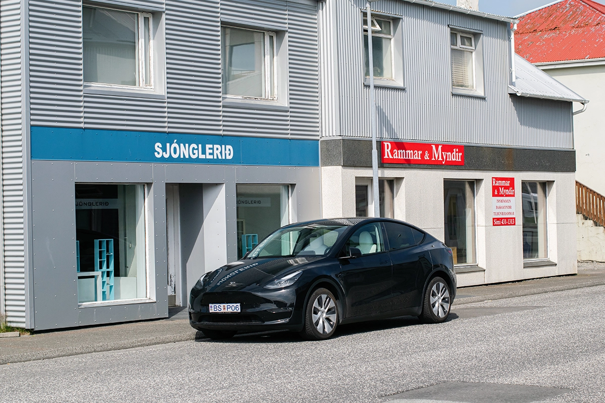 Rijden met een elektrische auto in IJsland