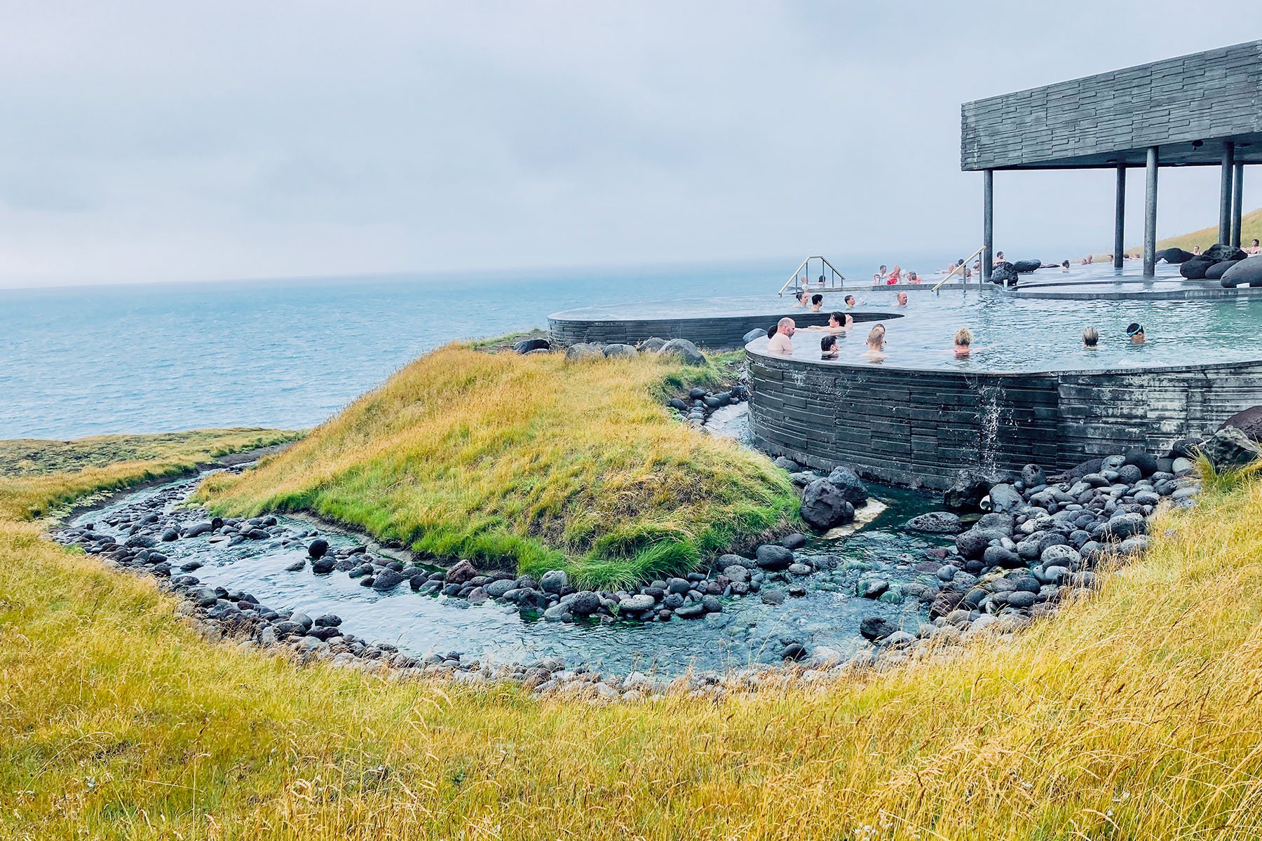 Geosea geothermisch bad in IJsland