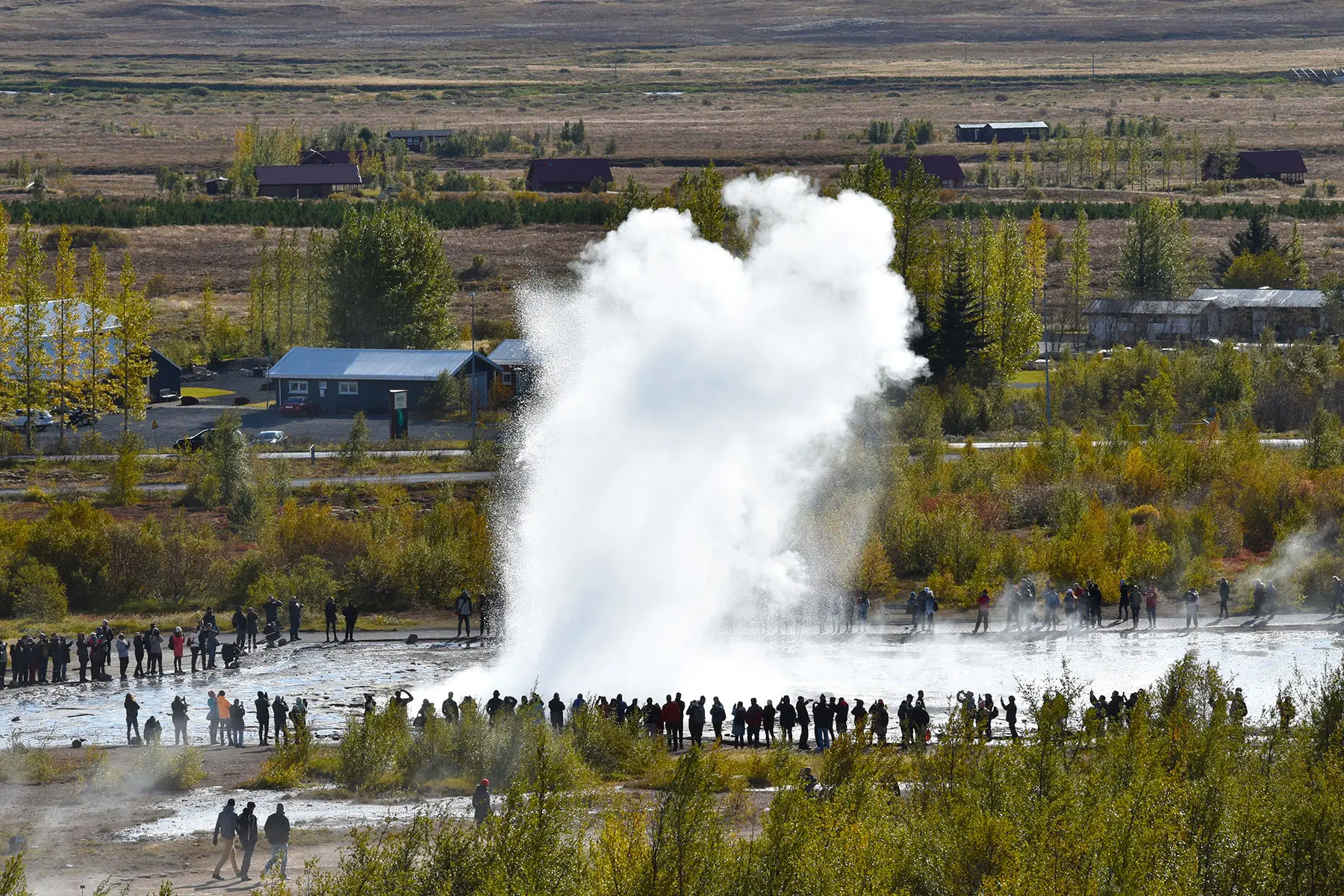De Geysir geiser in IJsland