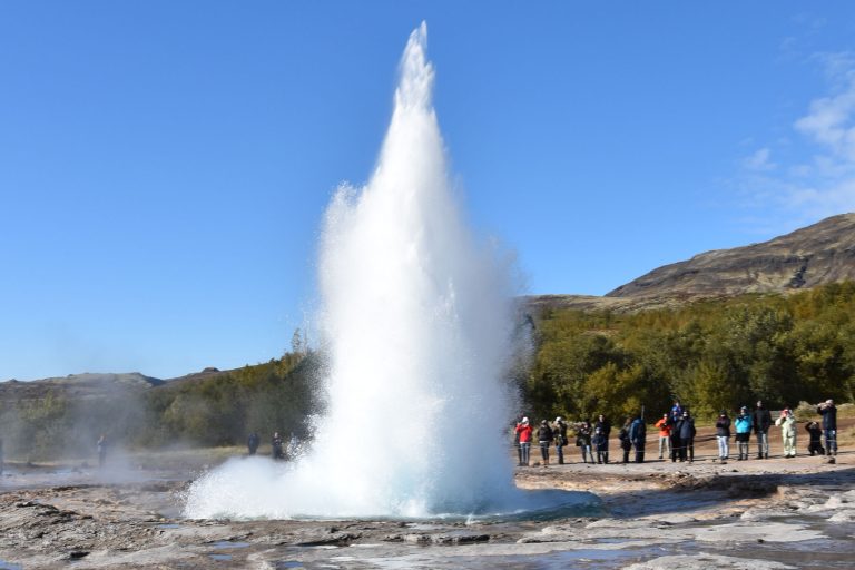 De Geysir geiser in IJsland