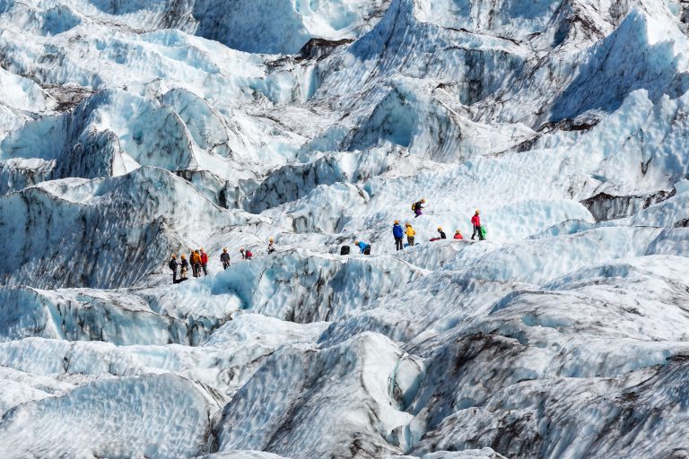 Gletsjerwandeling maken in IJsland