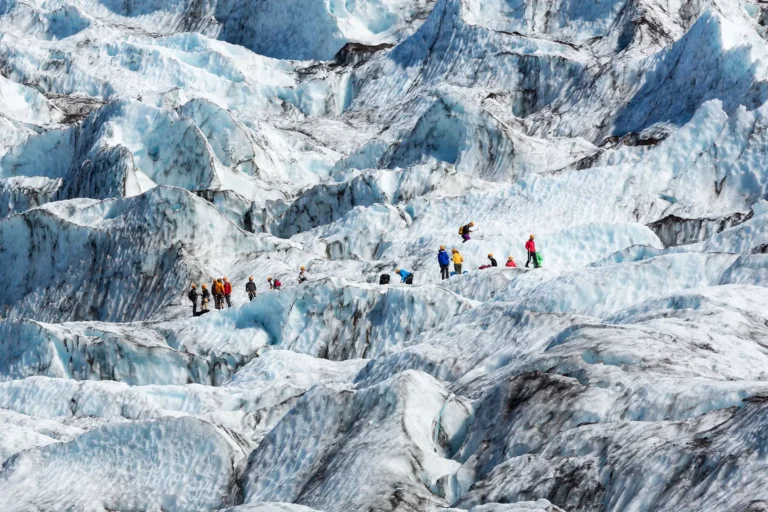 Gletsjerwandeling maken in IJsland
