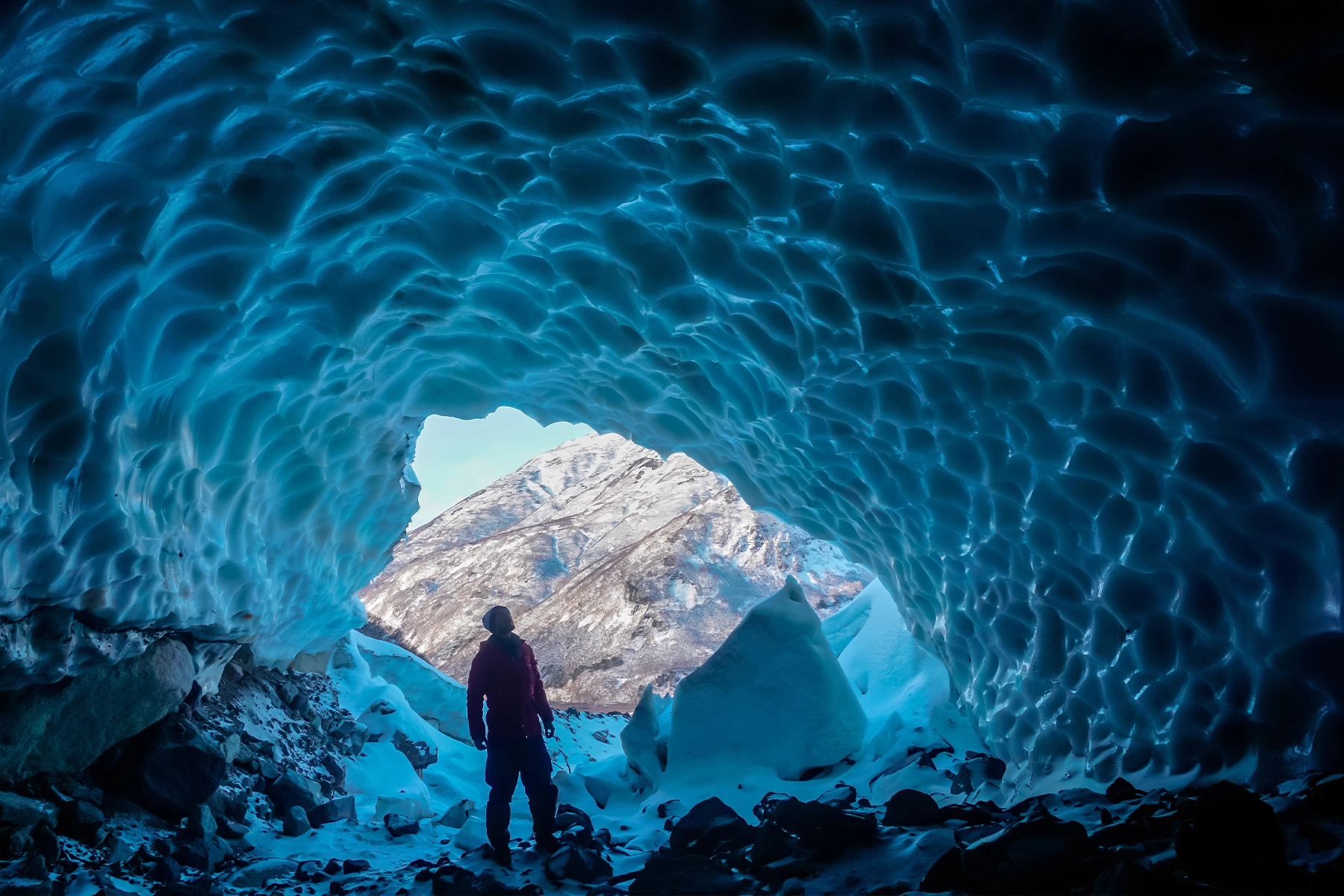Gletsjergrot in IJsland bezoeken
