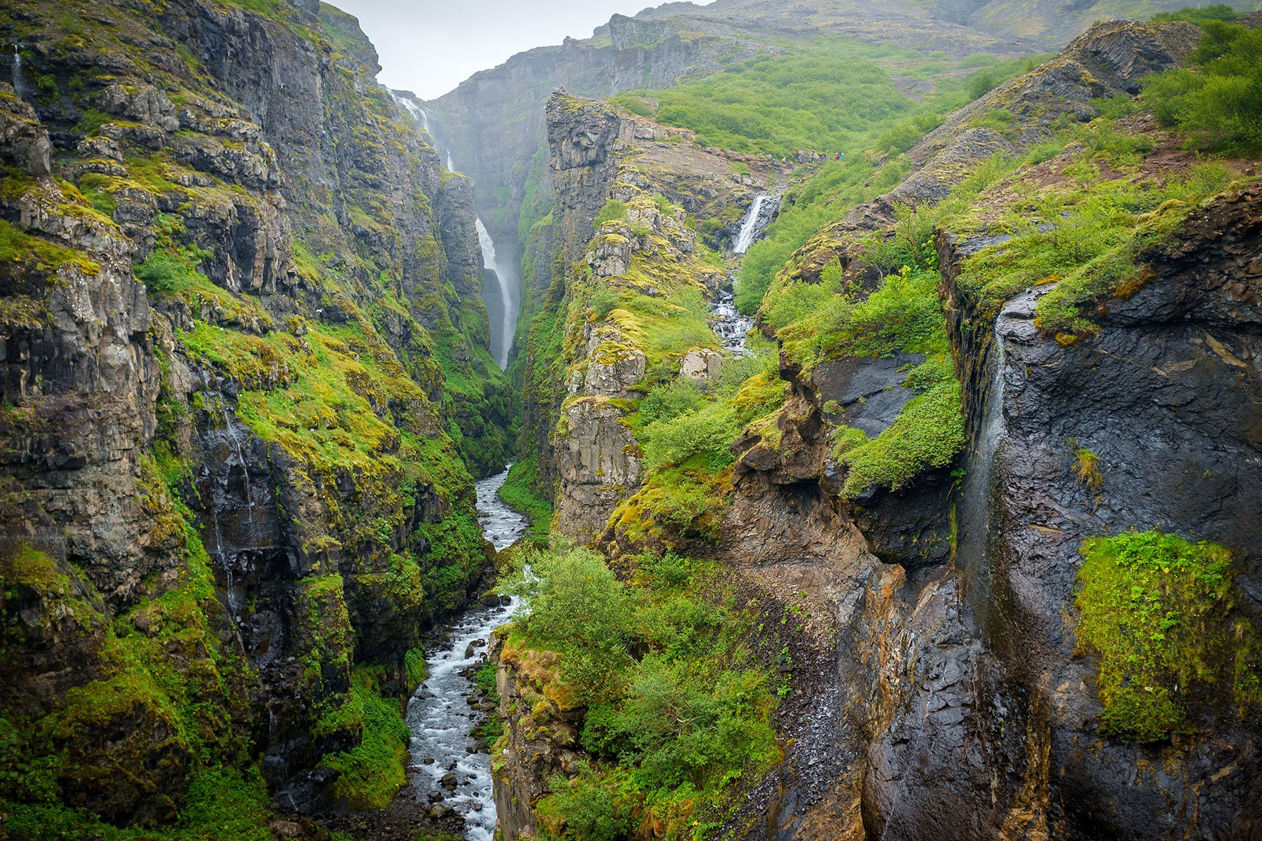 De Glymur waterval in IJsland