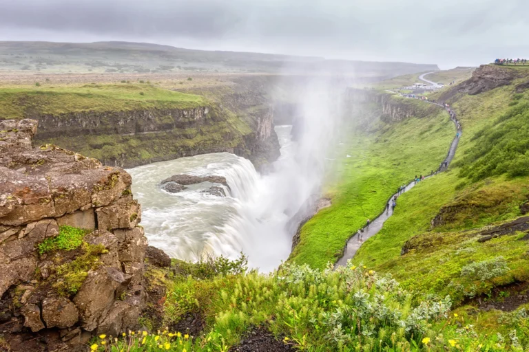 De Golden Circle route in IJsland