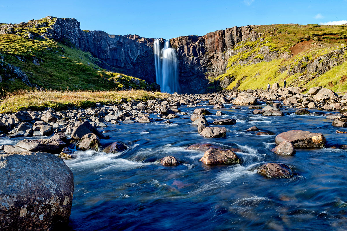 Gufufoss in IJsland