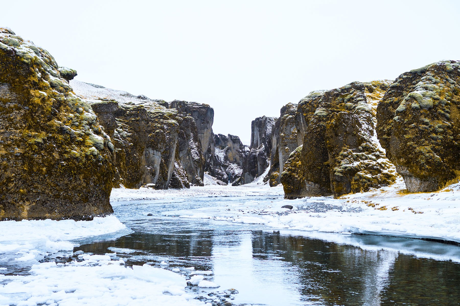 IJsland in de winter