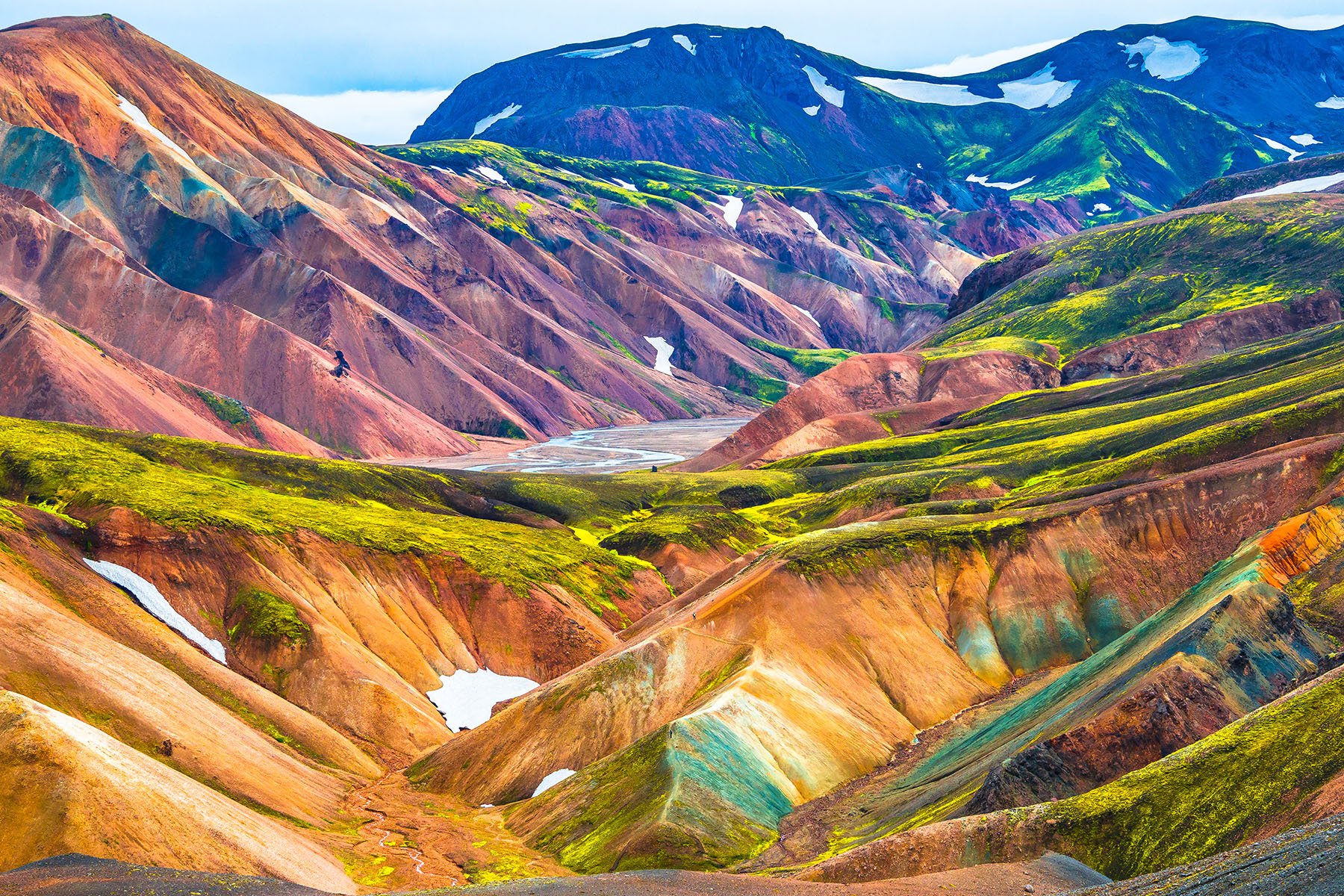 Landmannalaugar in IJsland