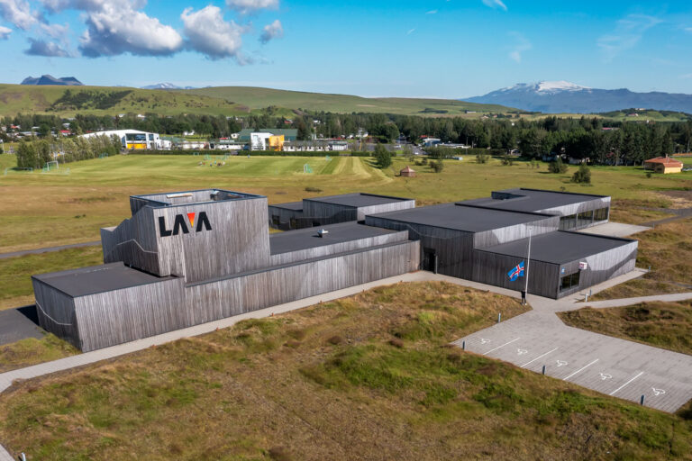 Het Lava Centre in IJsland