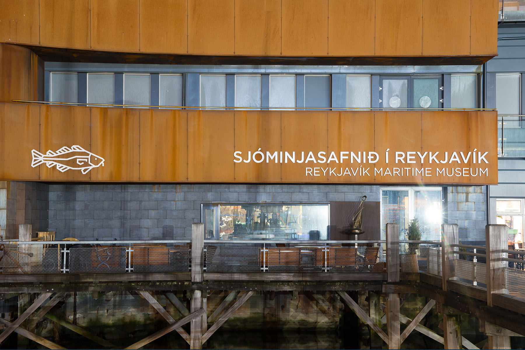 Het Reykjavik Maritime Museum in IJsland