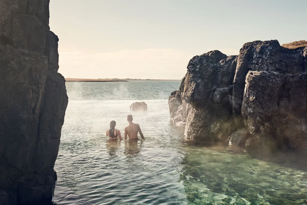 De Sky Lagoon in Reykjavik