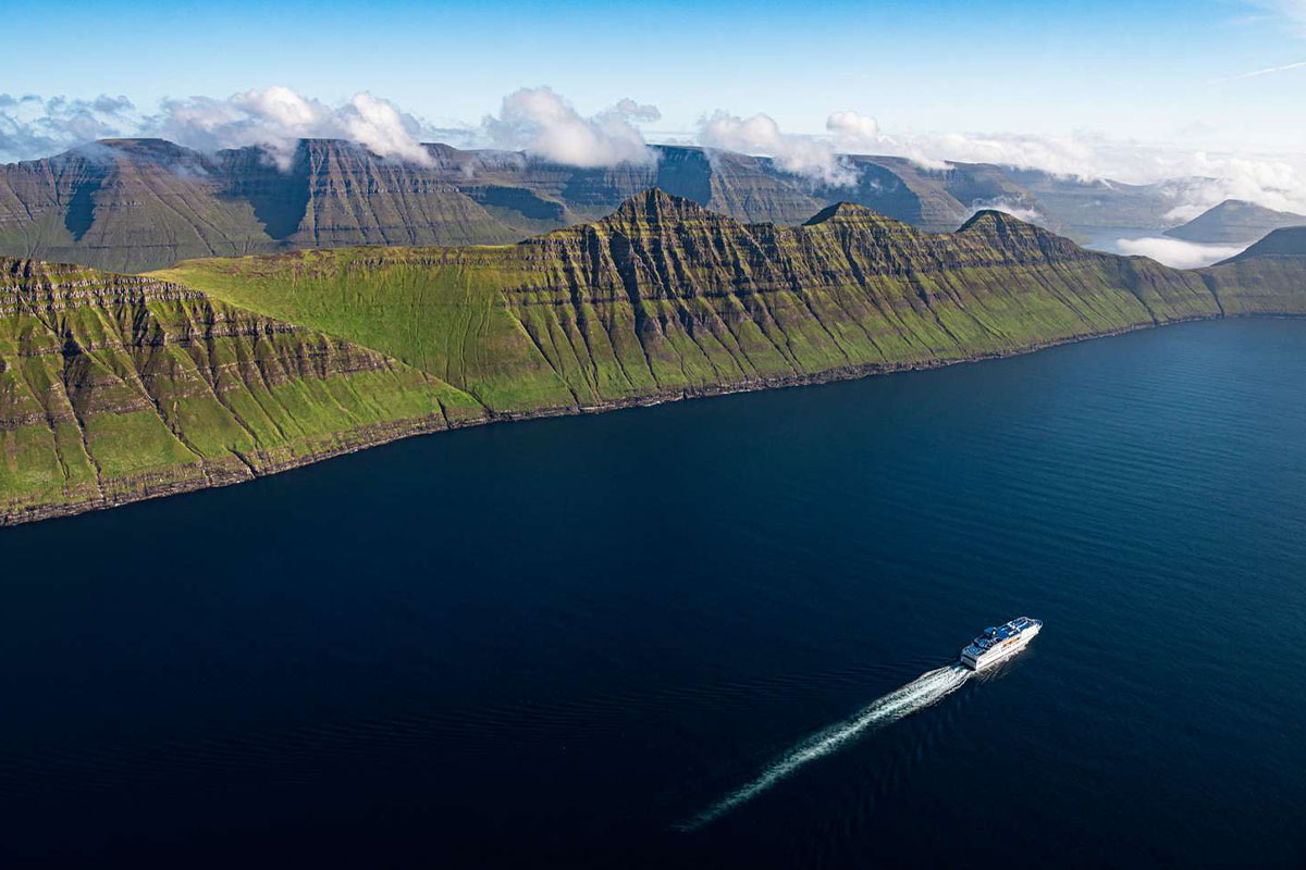 De Norrona ferry naar IJsland