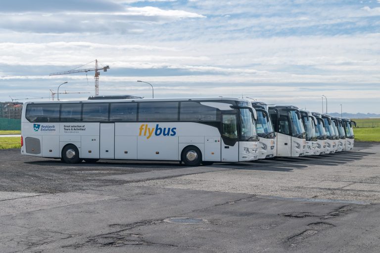 Luchthaven transfer vanaf vliegveld IJsland naar Reykjavik