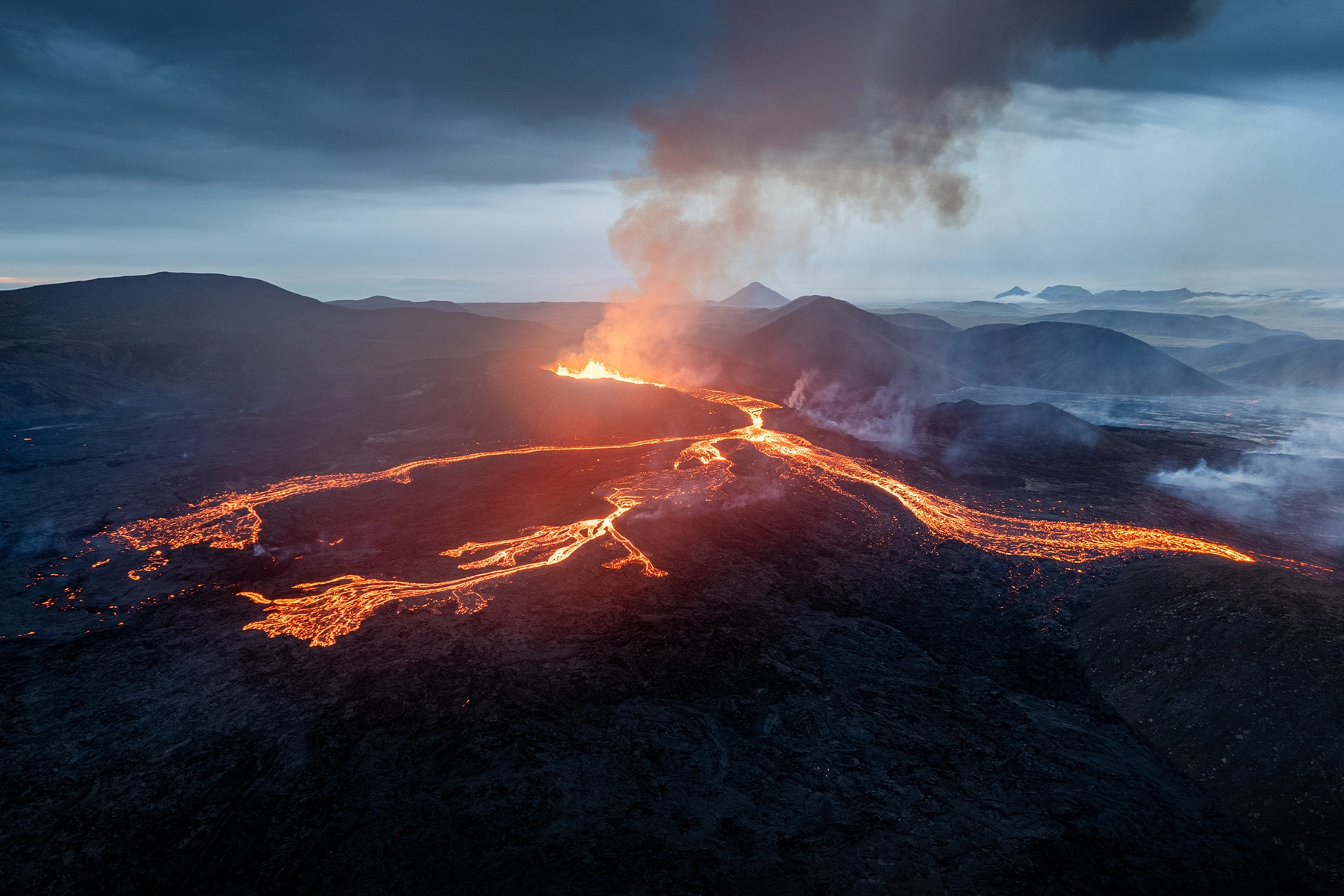 Vulkaanuitbarsting in IJsland